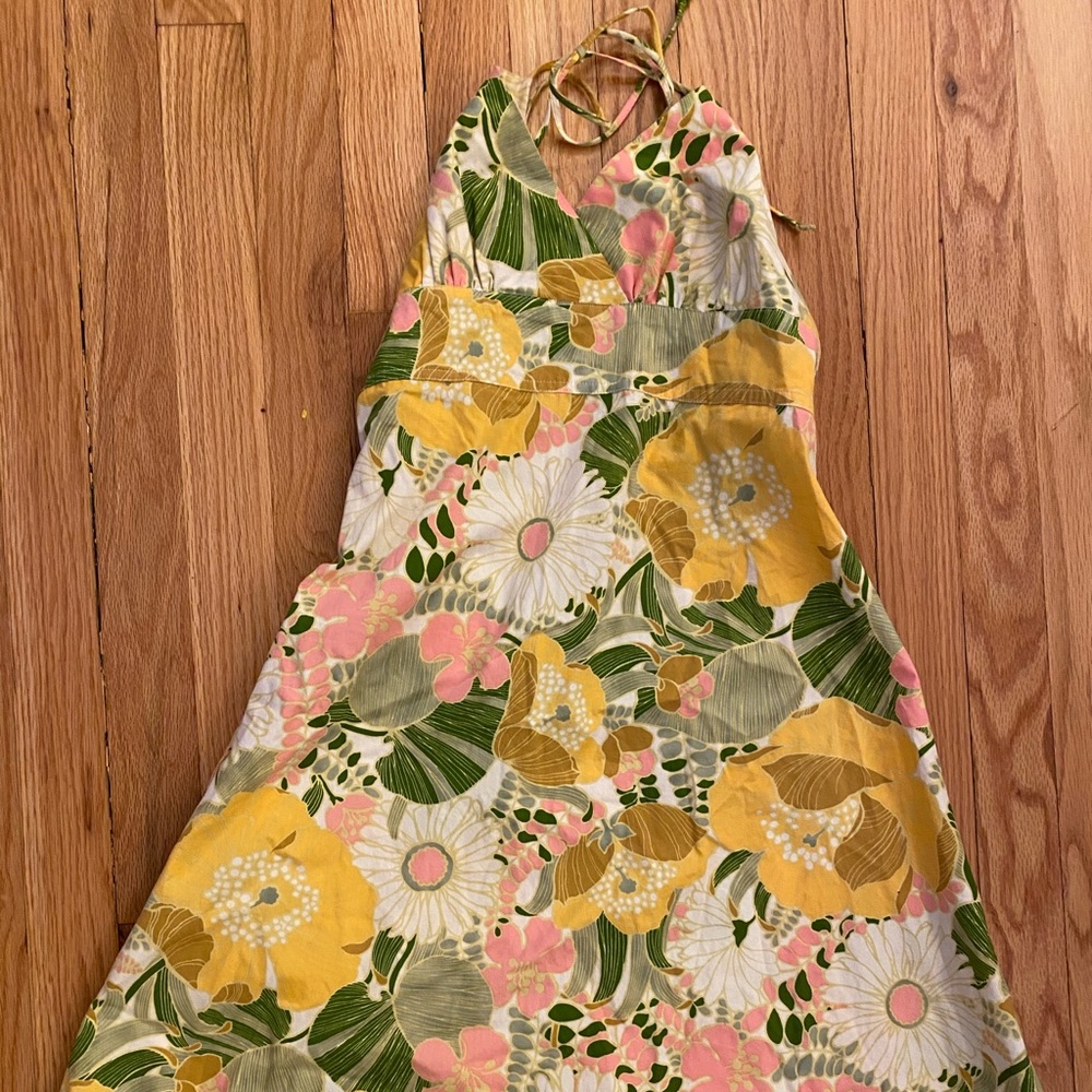 Boutique sundress halter style